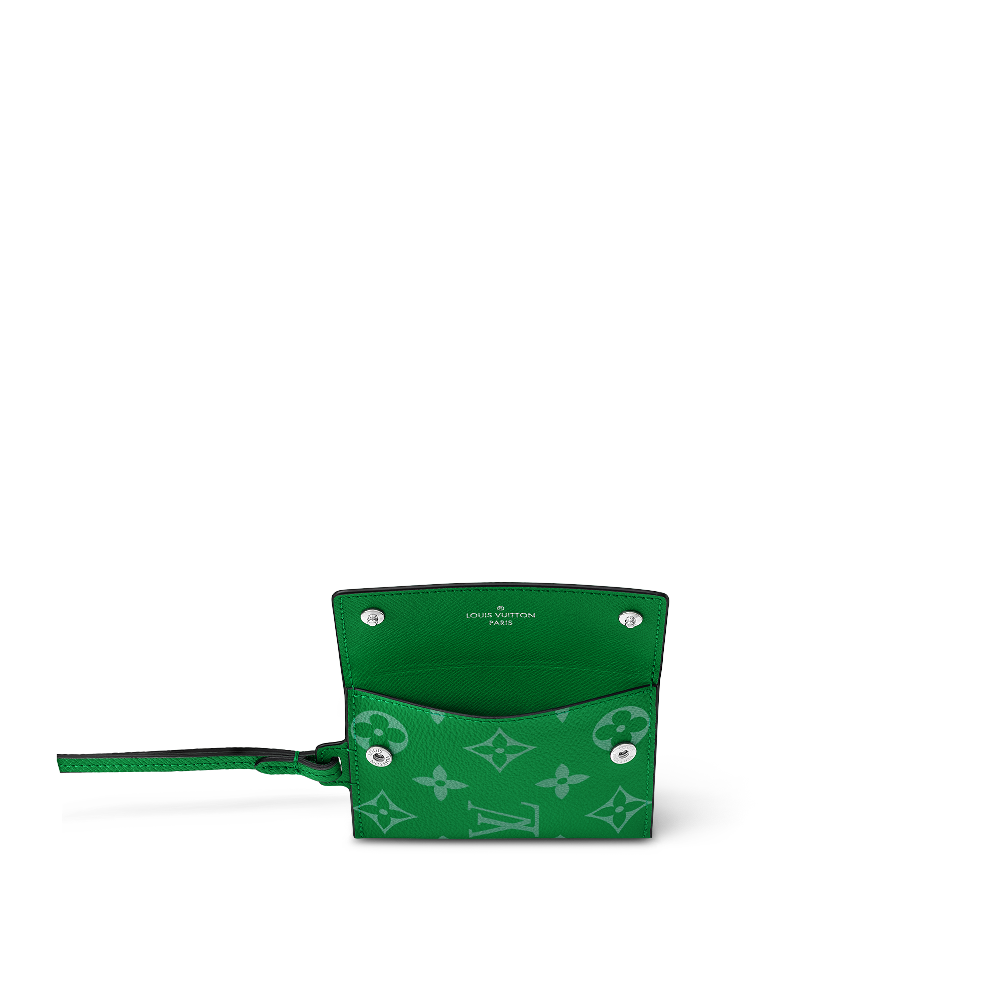 Louis high quality Vuitton neon green cup wallet